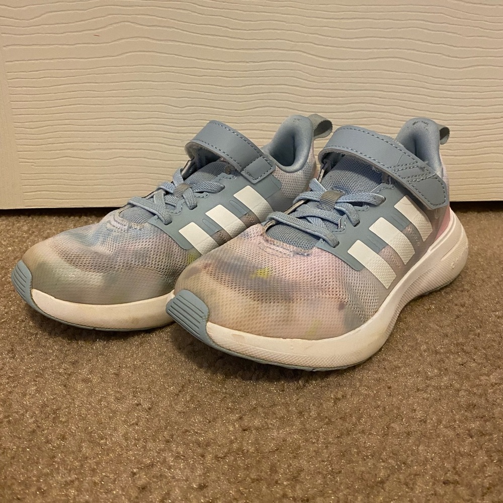 Blue adidas